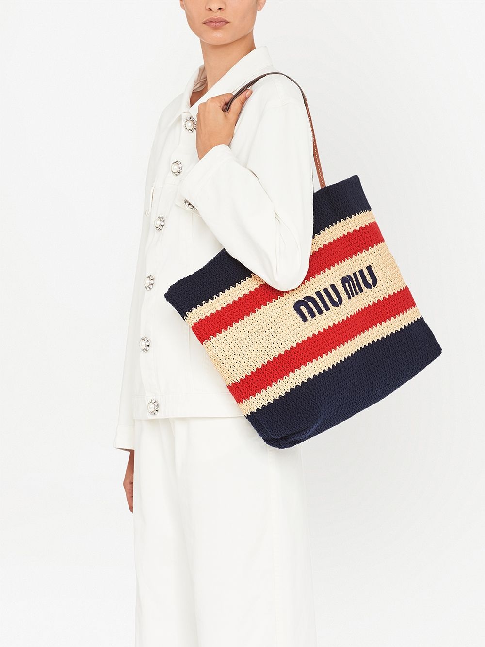 logo-print tote bag - 16