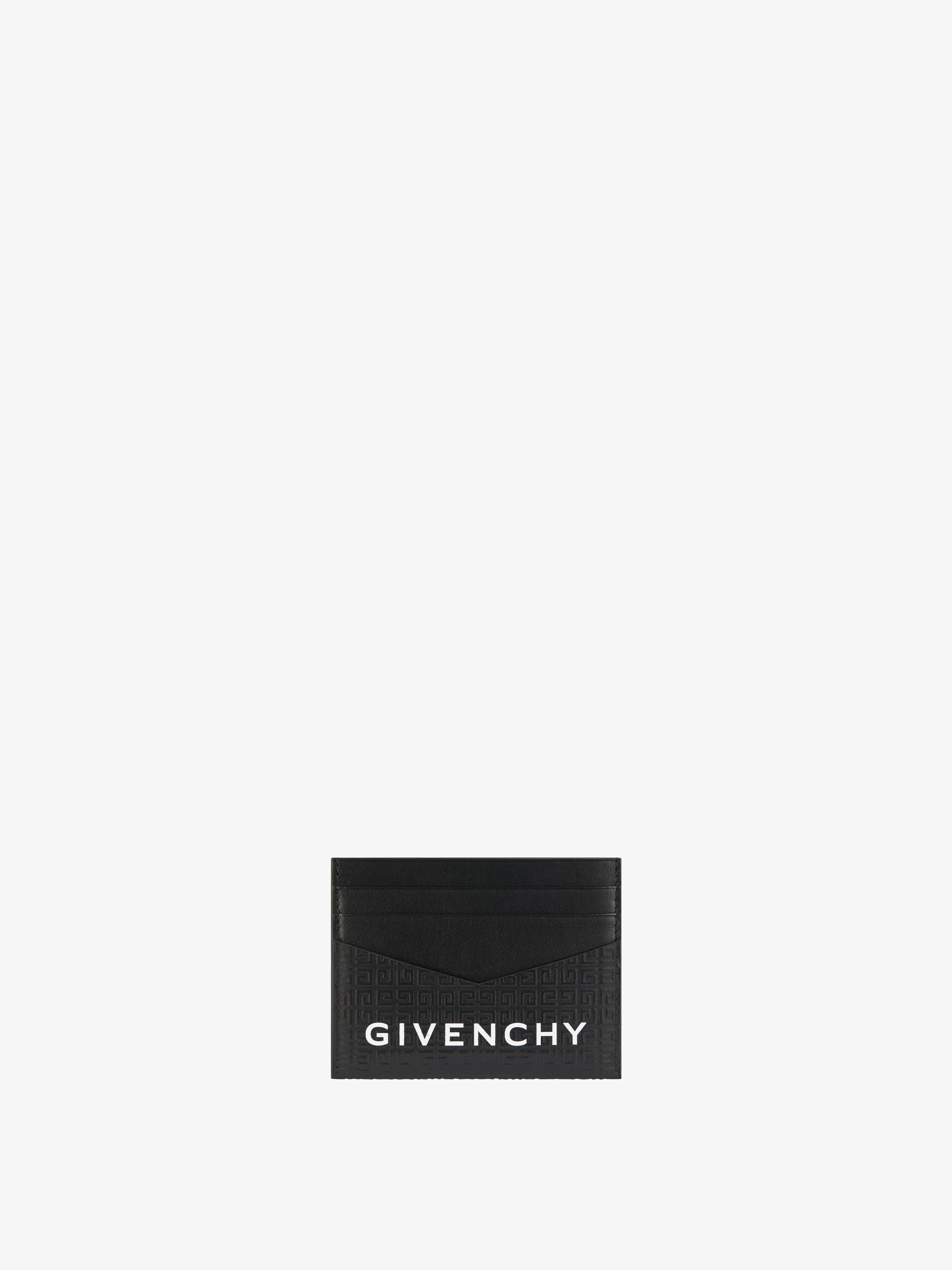 GIVENCHY CARD HOLDER IN MICRO 4G LEATHER - 1