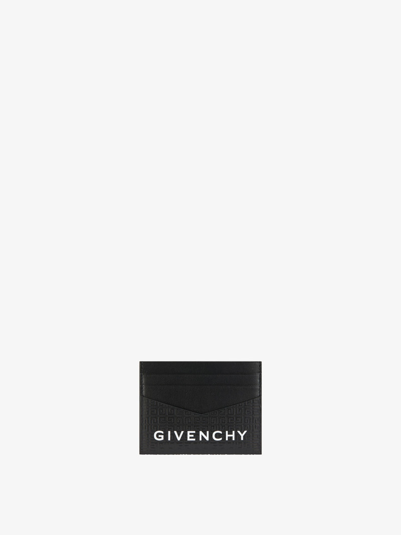 GIVENCHY CARD HOLDER IN MICRO 4G LEATHER 1