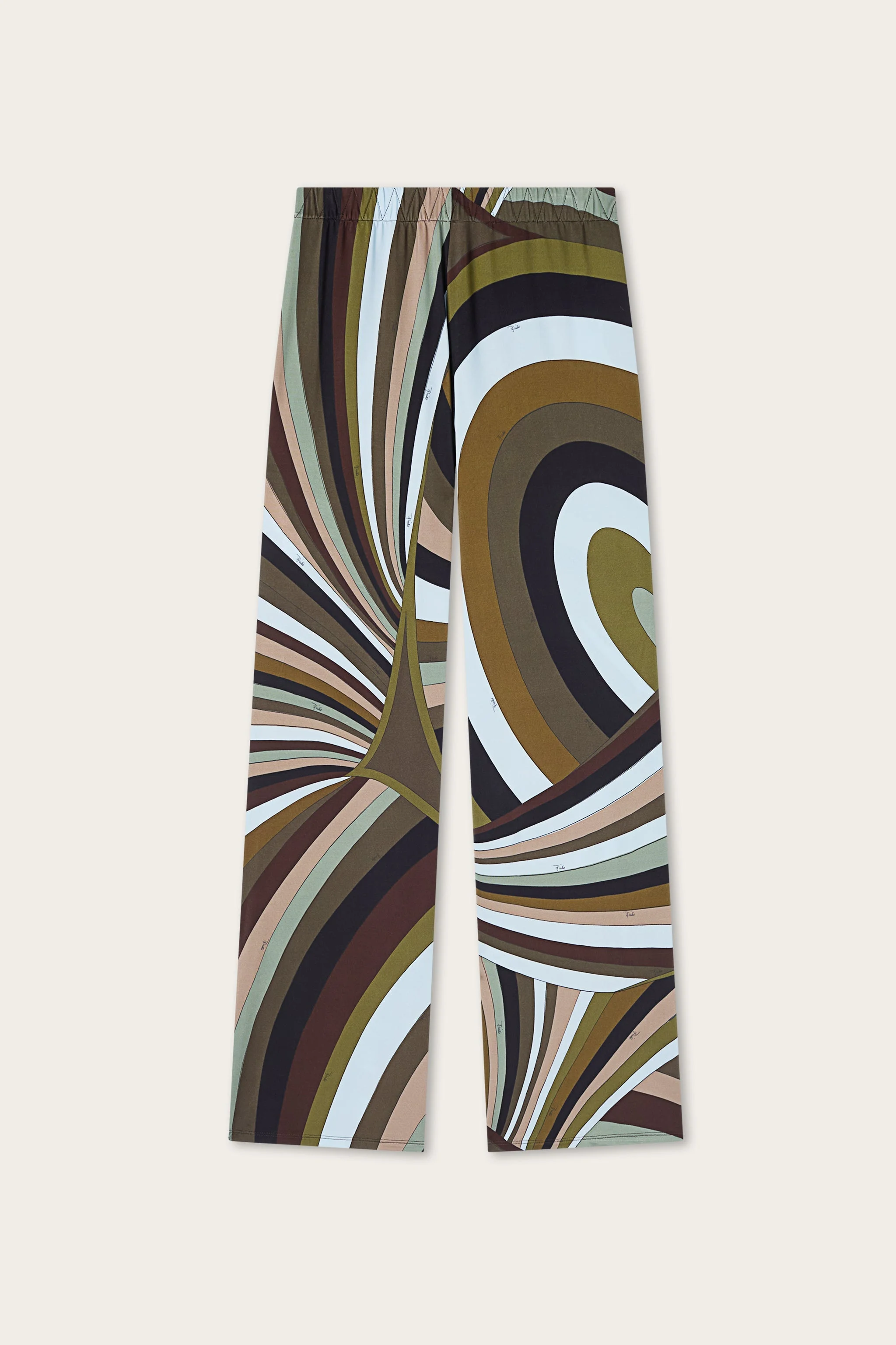 IRIDE PRINT PANTS - 1