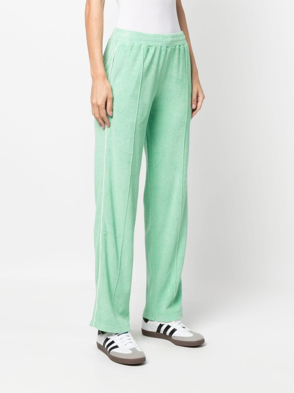 New Serif logo-embroidered track pants - 3