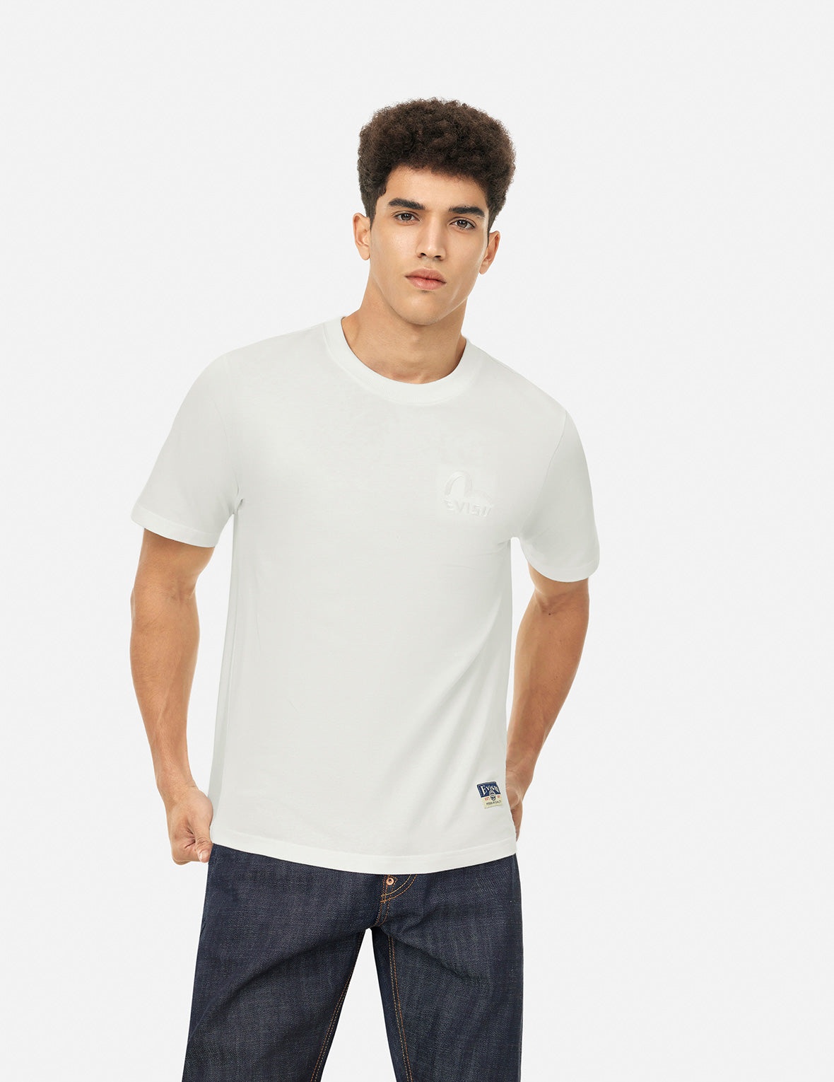 Seagull and Brand Logo Print Regular Fit T-shirt - 5