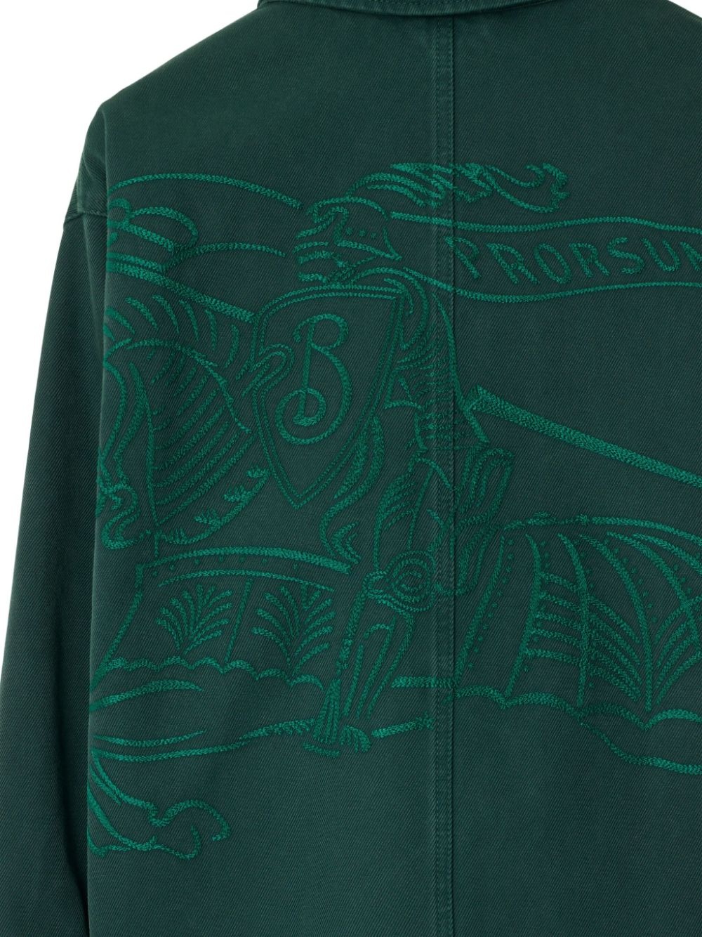 EKD-embroidered cotton jacket - 5