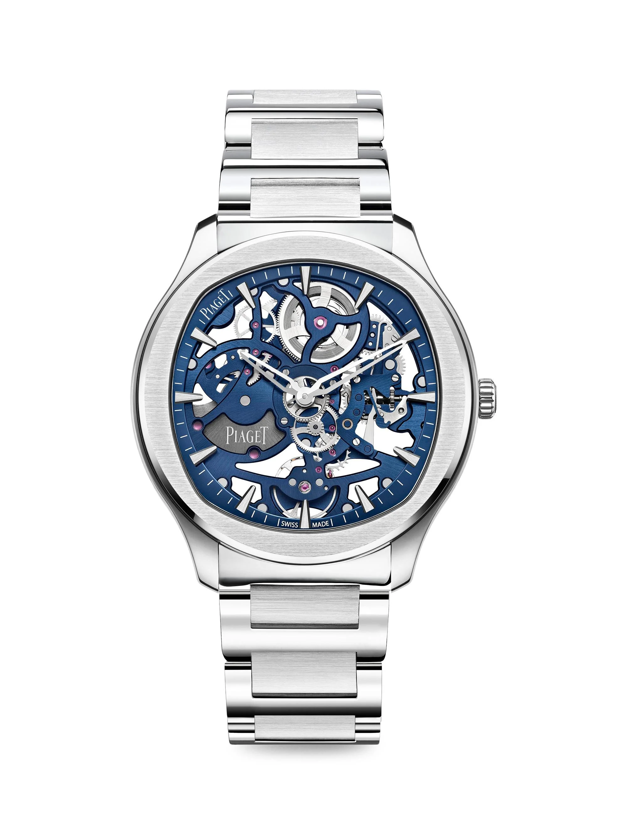 Unisex Polo Stainless Steel Skeleton Watch - 1