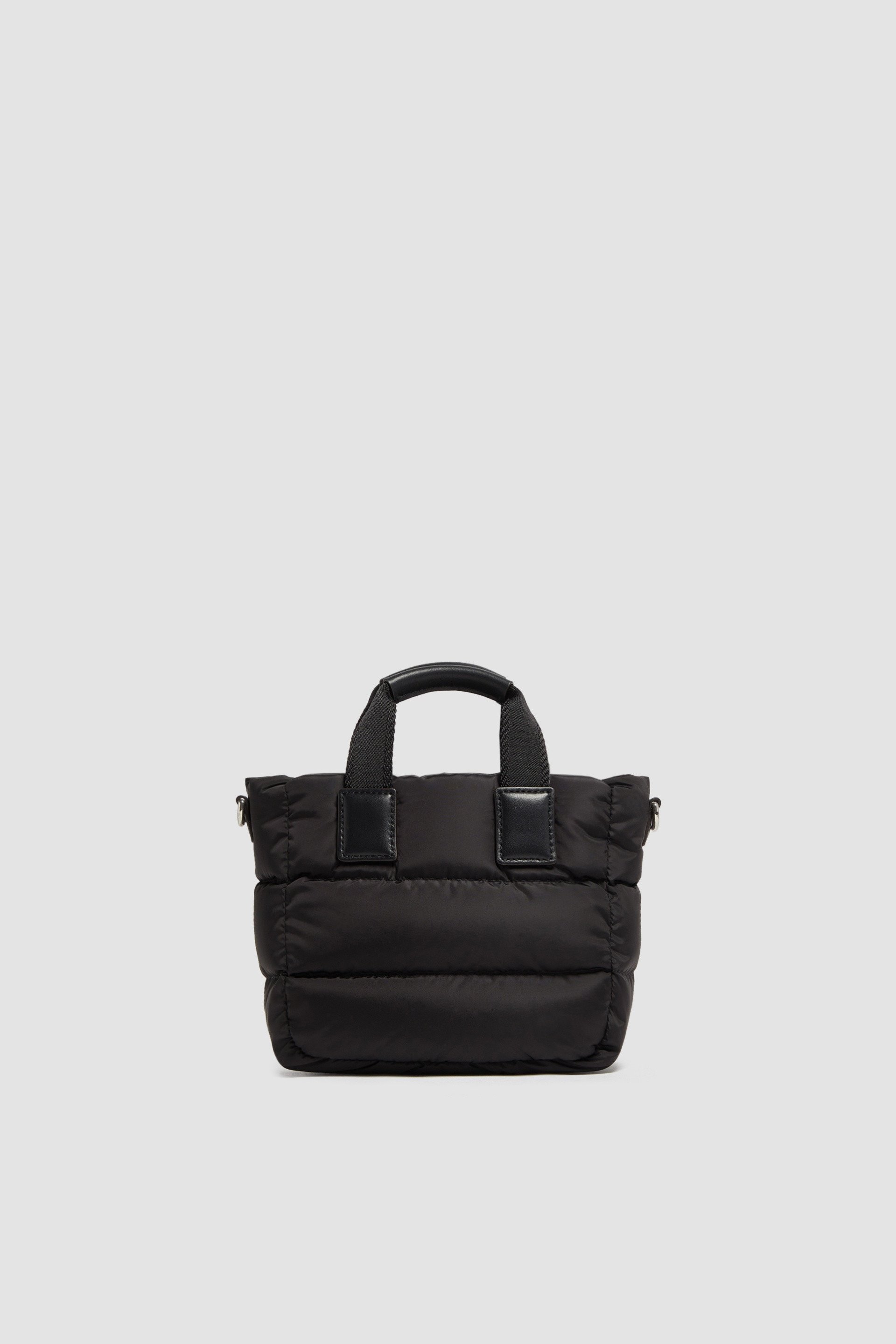 ハンドバッグ Moncler Black Fabric Mini Caradoc Handbag MONCLER - Mini Caradoc tote bag | Leam Roma - Luxury