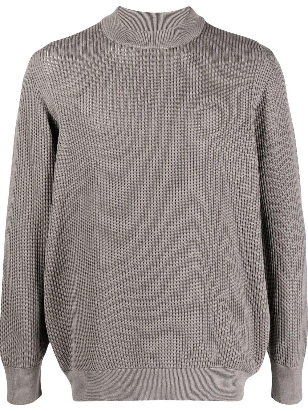 crew-neck knit jumper - 1