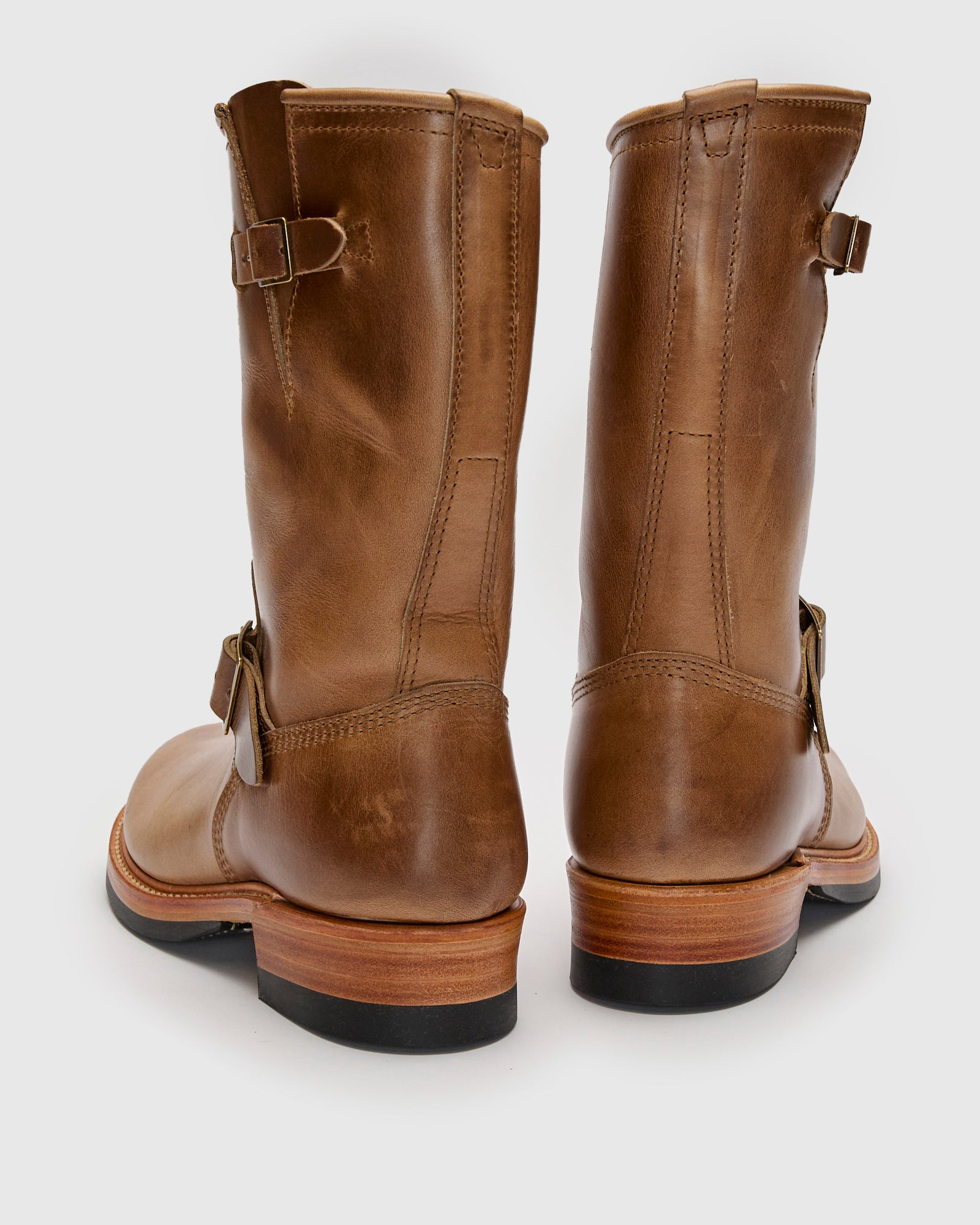 Wabash Engineer Boot in Horween Chromexcel Natural - 5