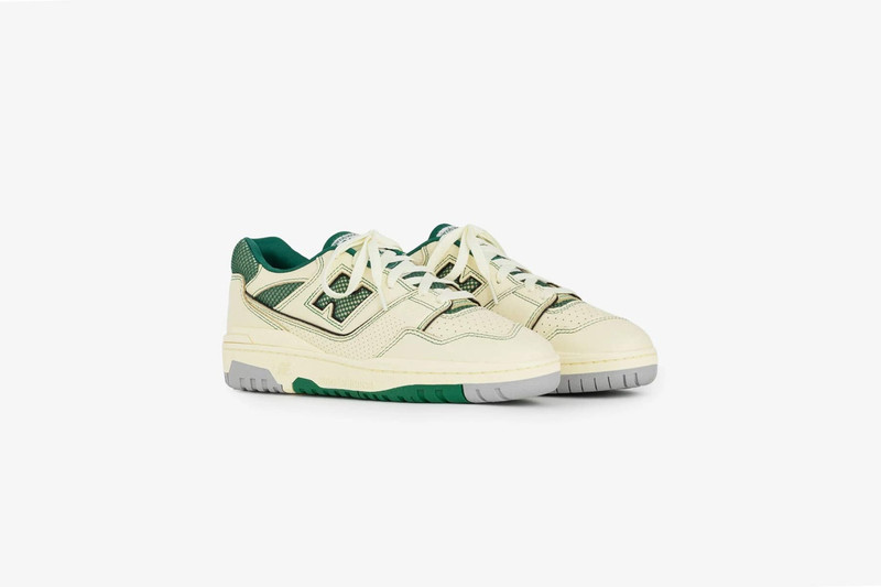 New Balance NEW BALANCE X AIME LEON DORE P550 BASKETBALL OXFORDS - WHITE/GREEN outlook