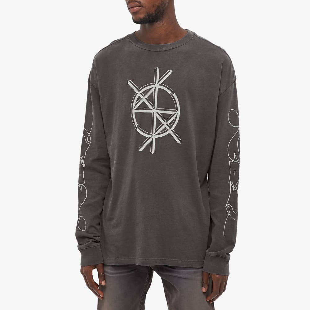 Ksubi Long Sleeve Cryptic Biggie Tee - 4