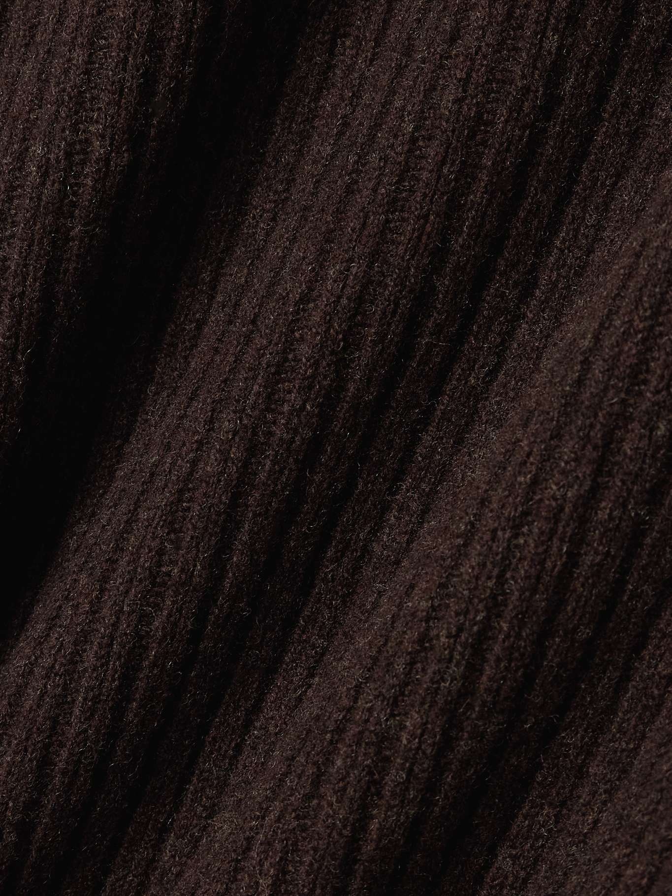 Ribbed wool turtleneck mini dress - 5