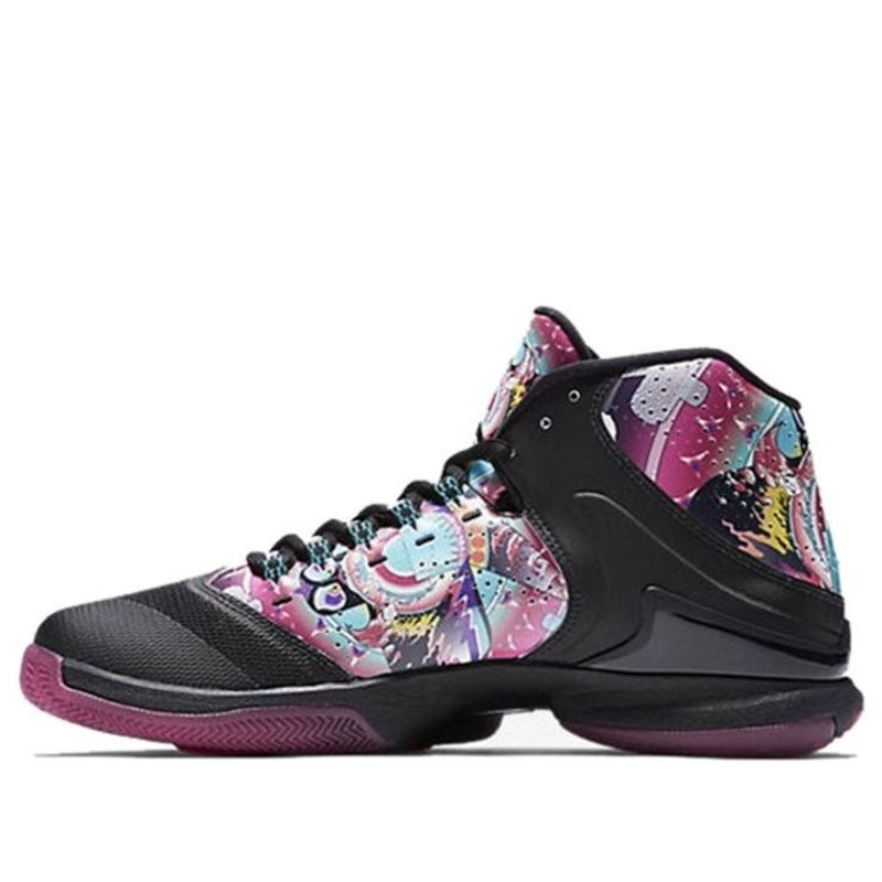 Air Jordan Super Fly 4 PO CNY 'Black Multi Color' 840476-060 - 1