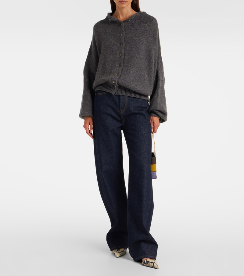 KHAITE Nelya oversized cashmere cardigan outlook