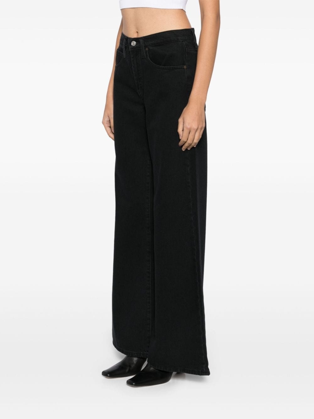 easy wide flare jeans - 3