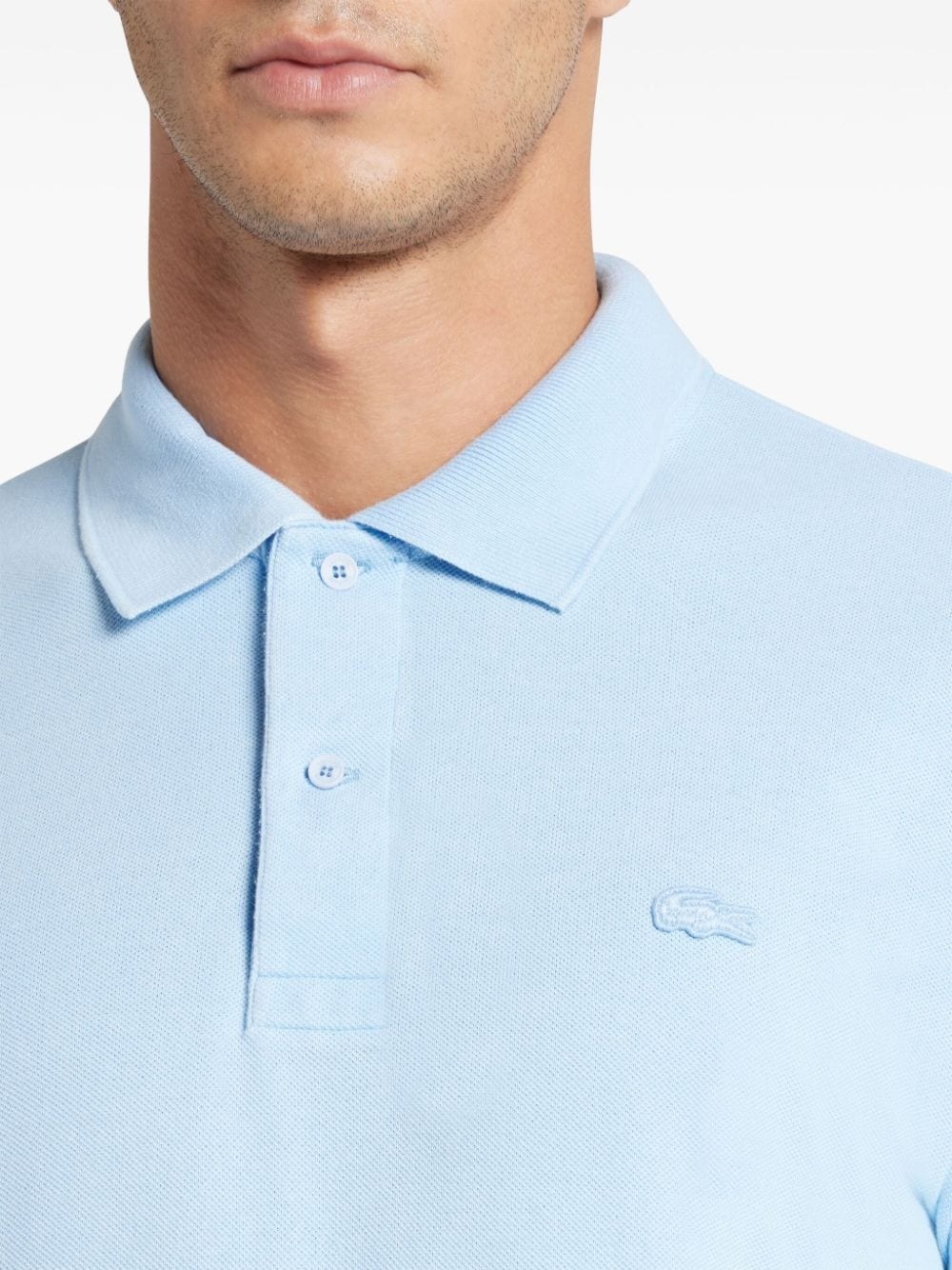 logo-appliqué cotton polo shirt - 5