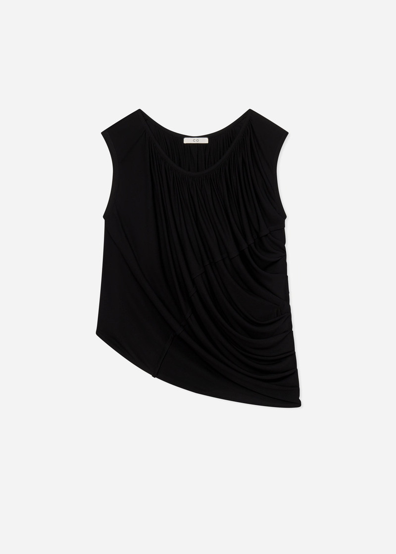 Draped Top in Crepe Jersey 1