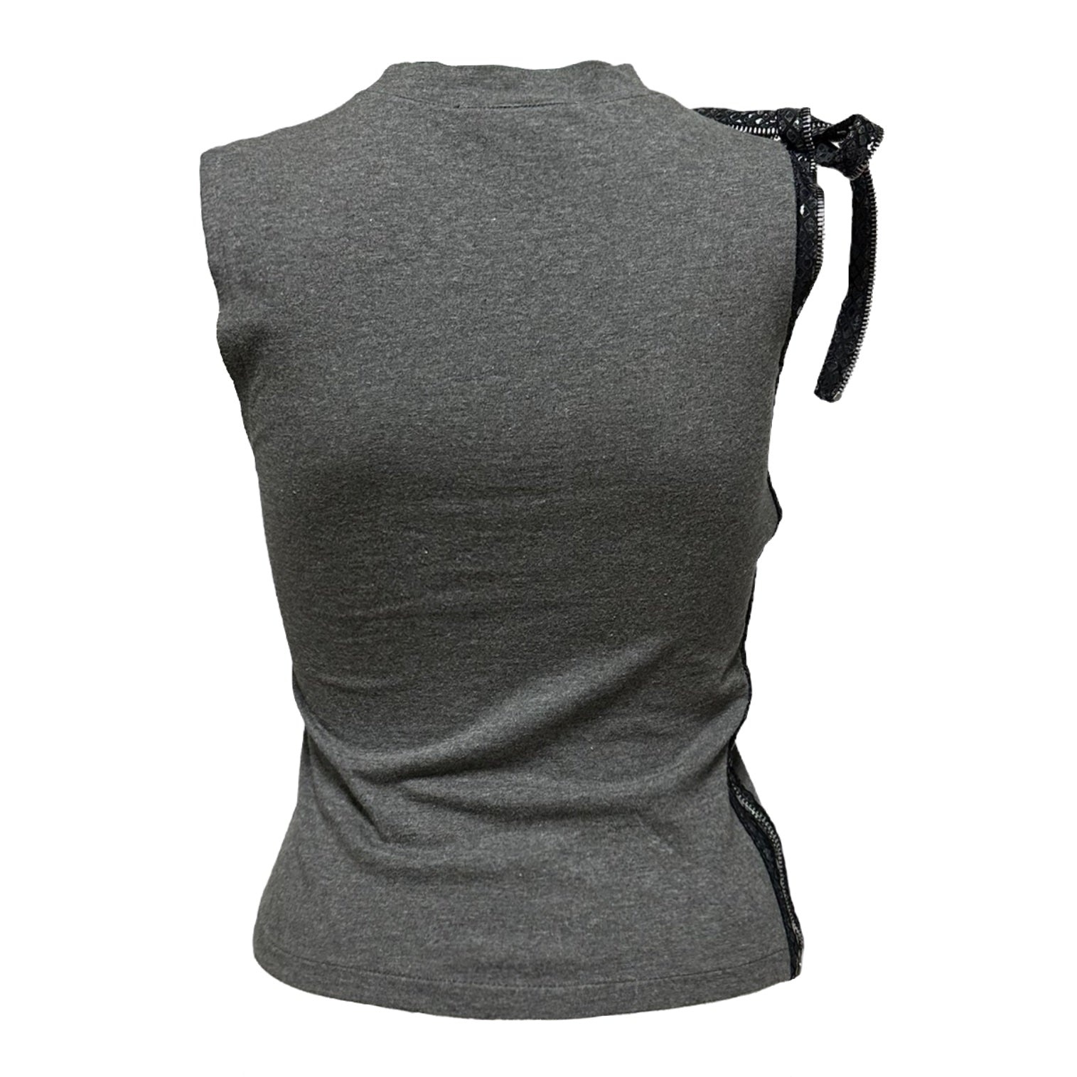 CHRISTIAN DIOR Spring Summer 2001 Zipper Tank Top - 2