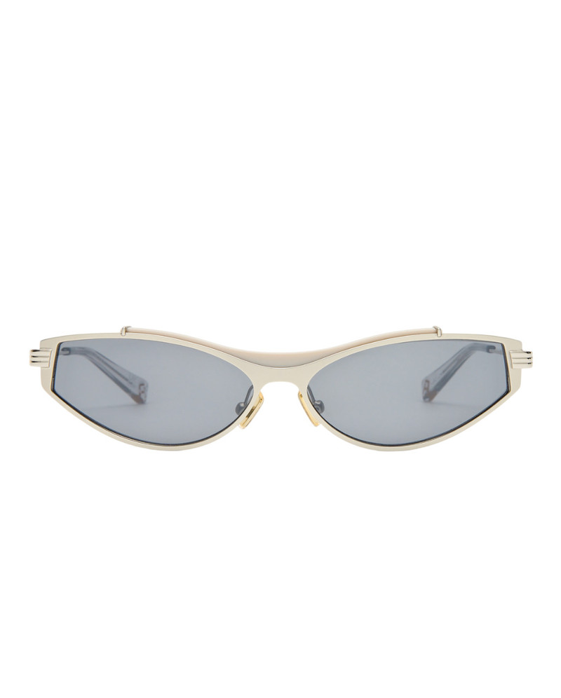 Ksubi THE KSPEED KATZ SUNGLASSES SILVER outlook