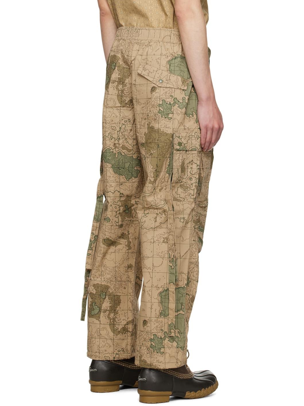 Khaki Trek Cargo Pants - 3