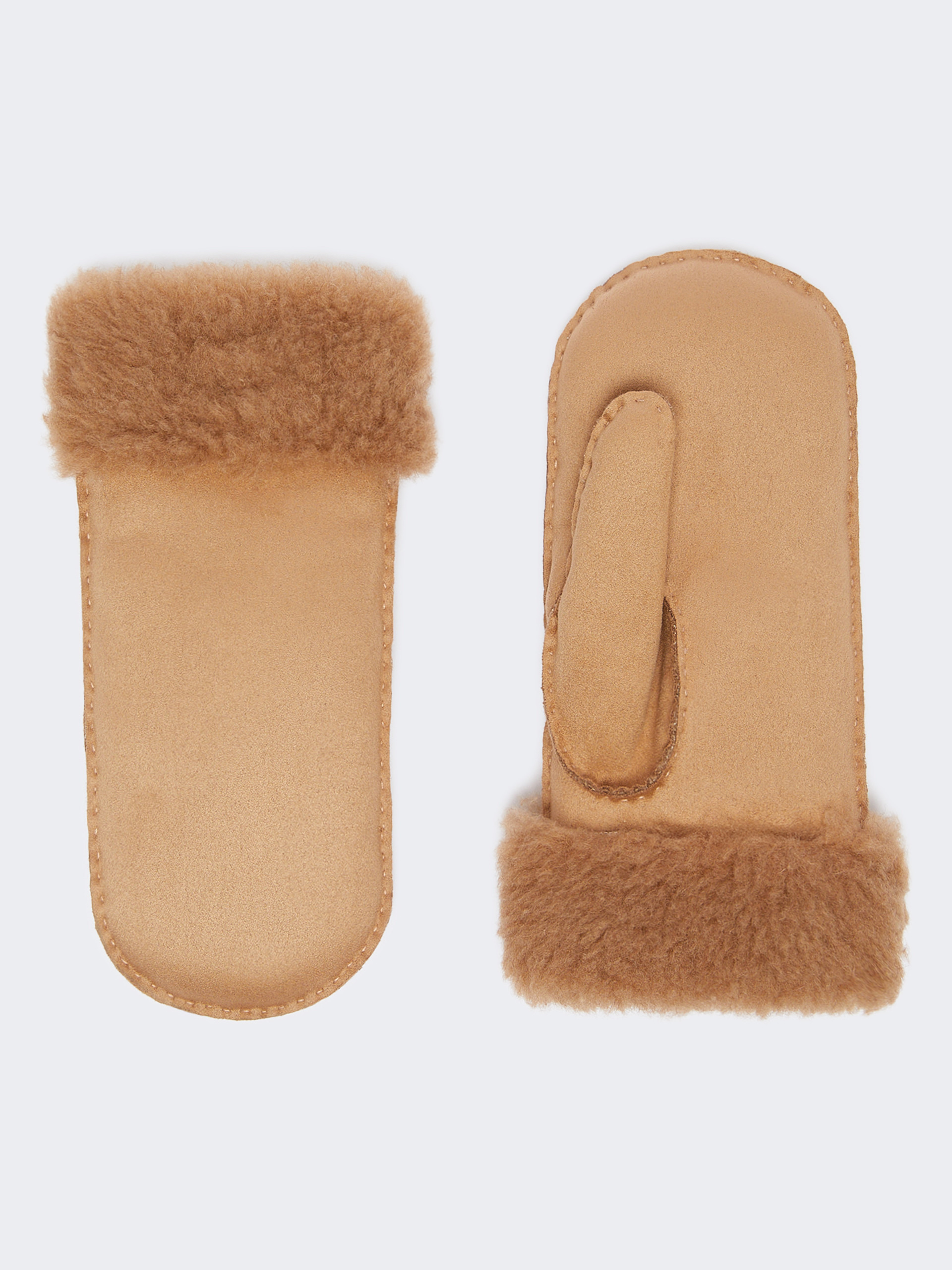 SAND Soft-textured mittens - 1