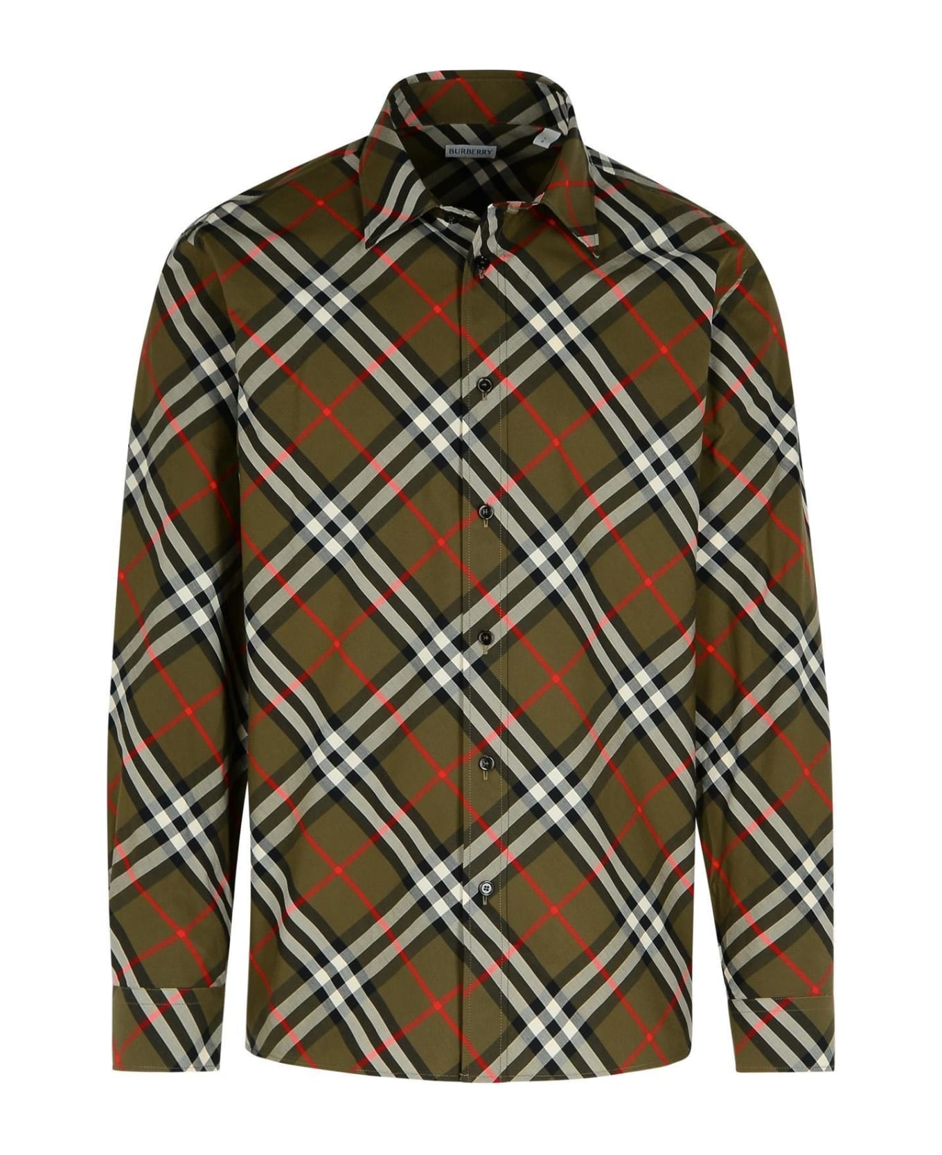 Checked Long Sleeved Shirt - 1