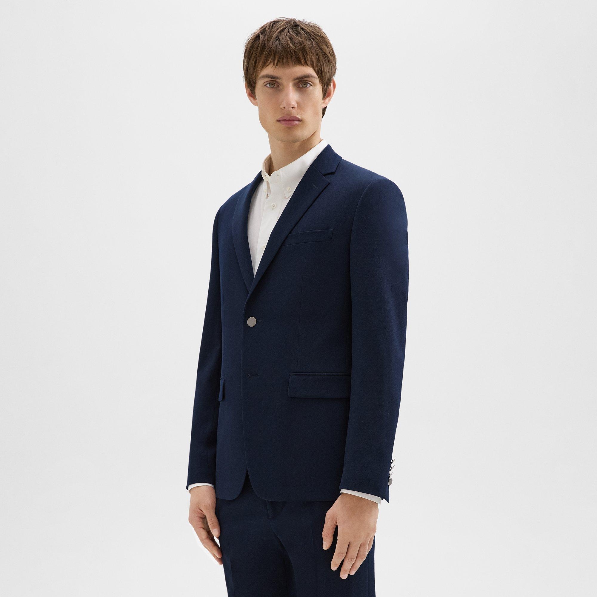 Morton Blazer in Textured Gabardine - 3