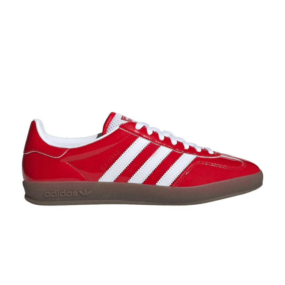 Adidas Gazelle Indoor 'Scarlet Patent' - 1
