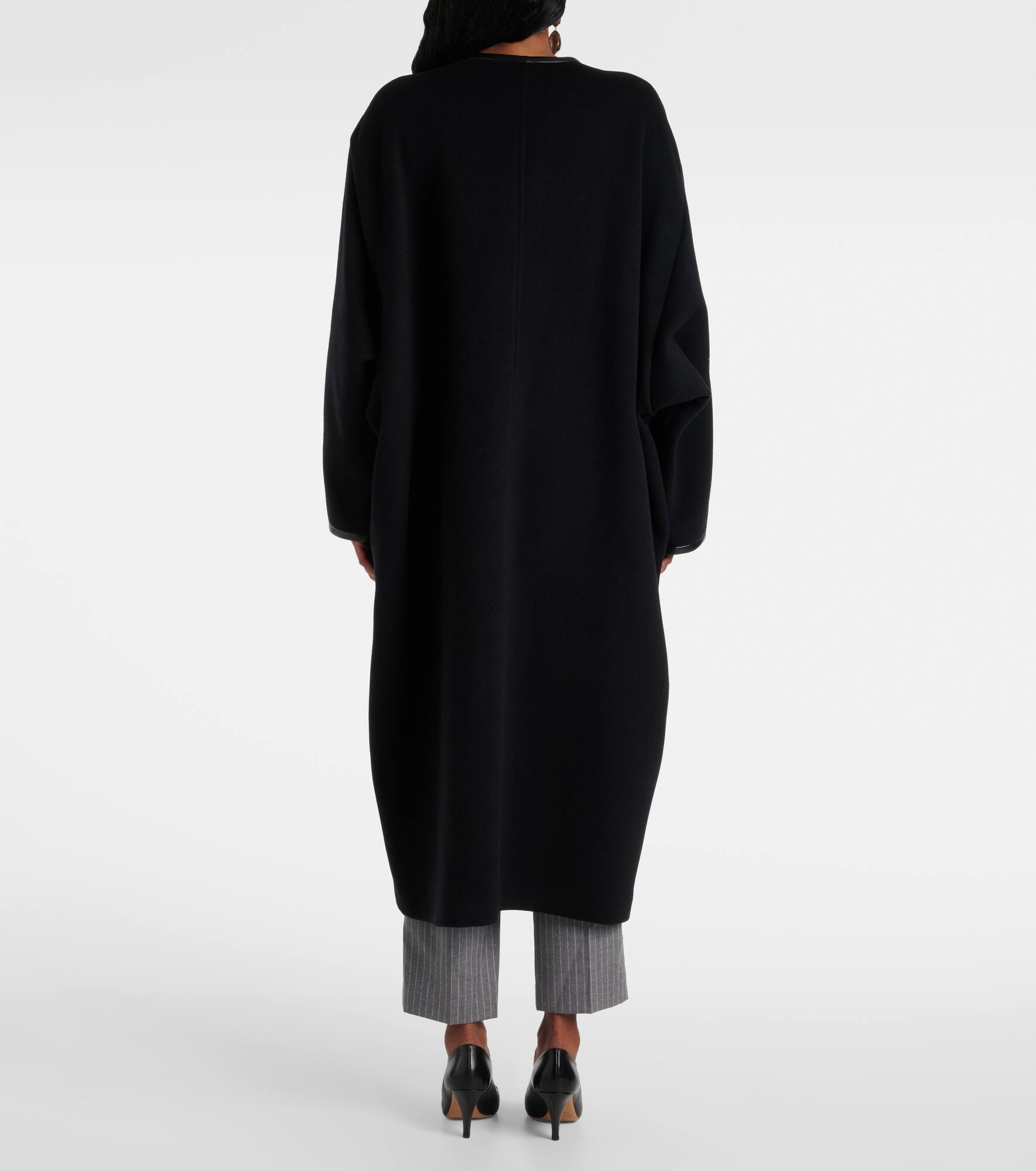 Elza wool and cashmere coat - 3