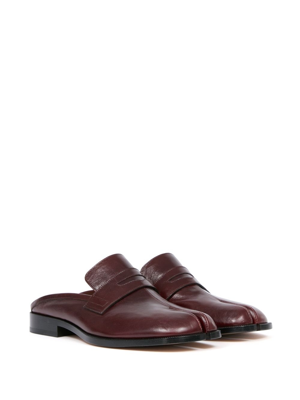 Tabi leather mules - 2