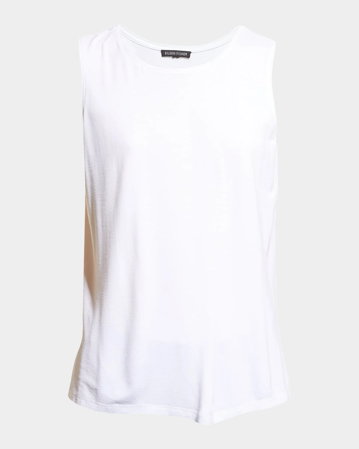 Scoop-Neck Jersey Knit Tank Top - 1
