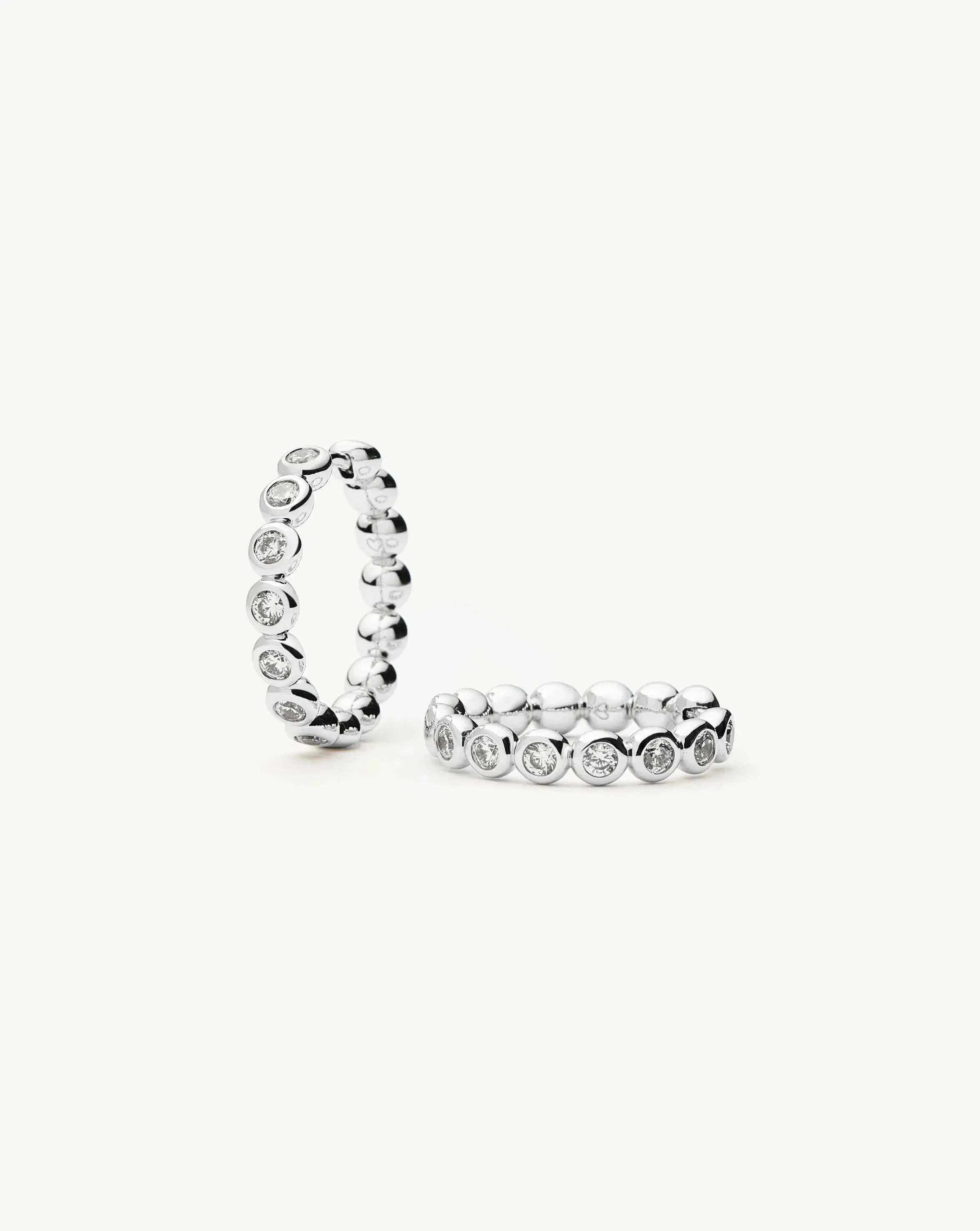 Tennis Classic Hoop Earrings - 1