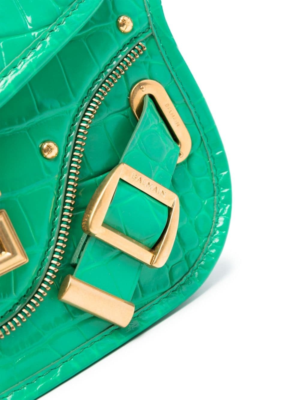 Blaze crocodile-effect shoulder bag - 6