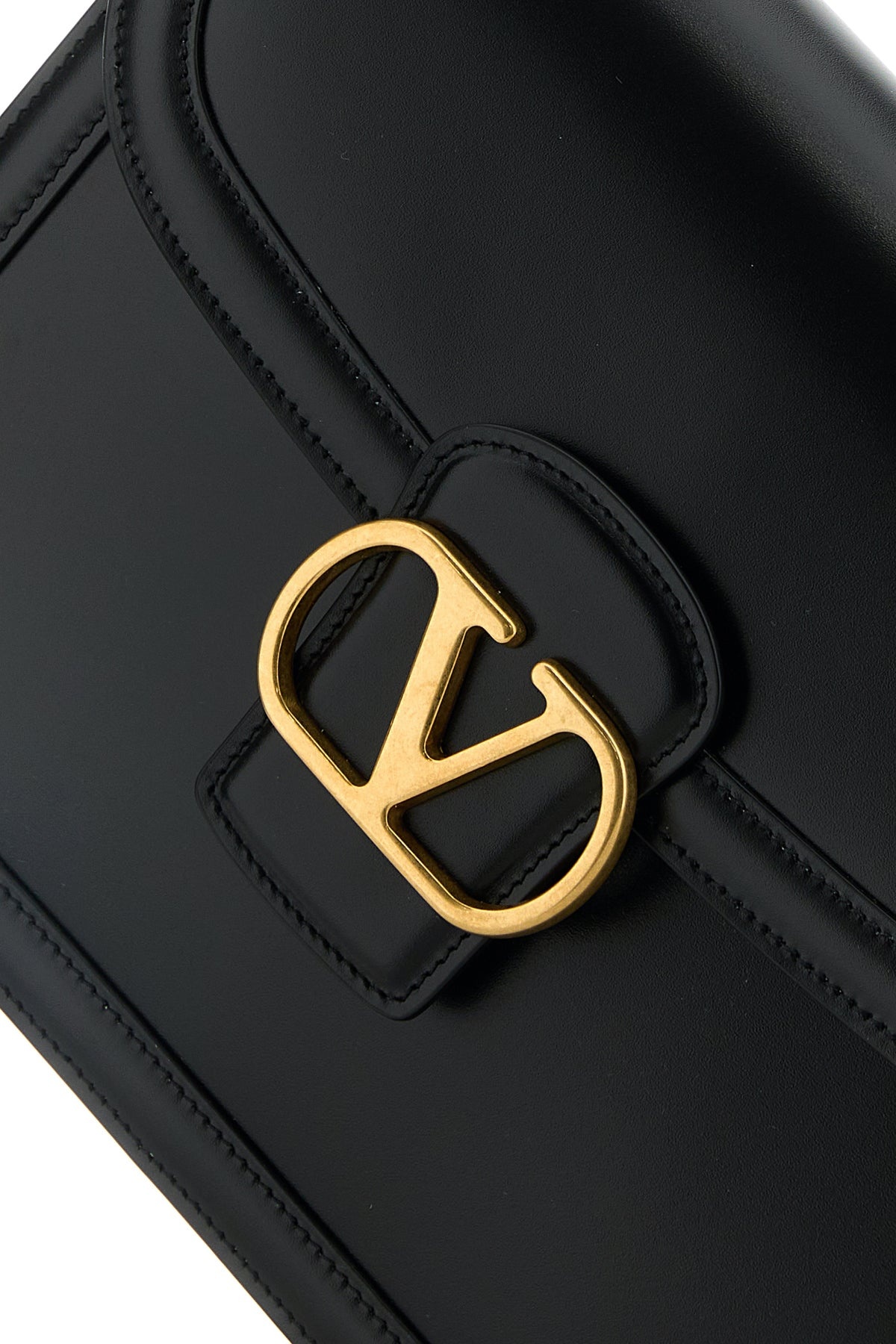 Black leather 9TO5 shoulder bag - 4