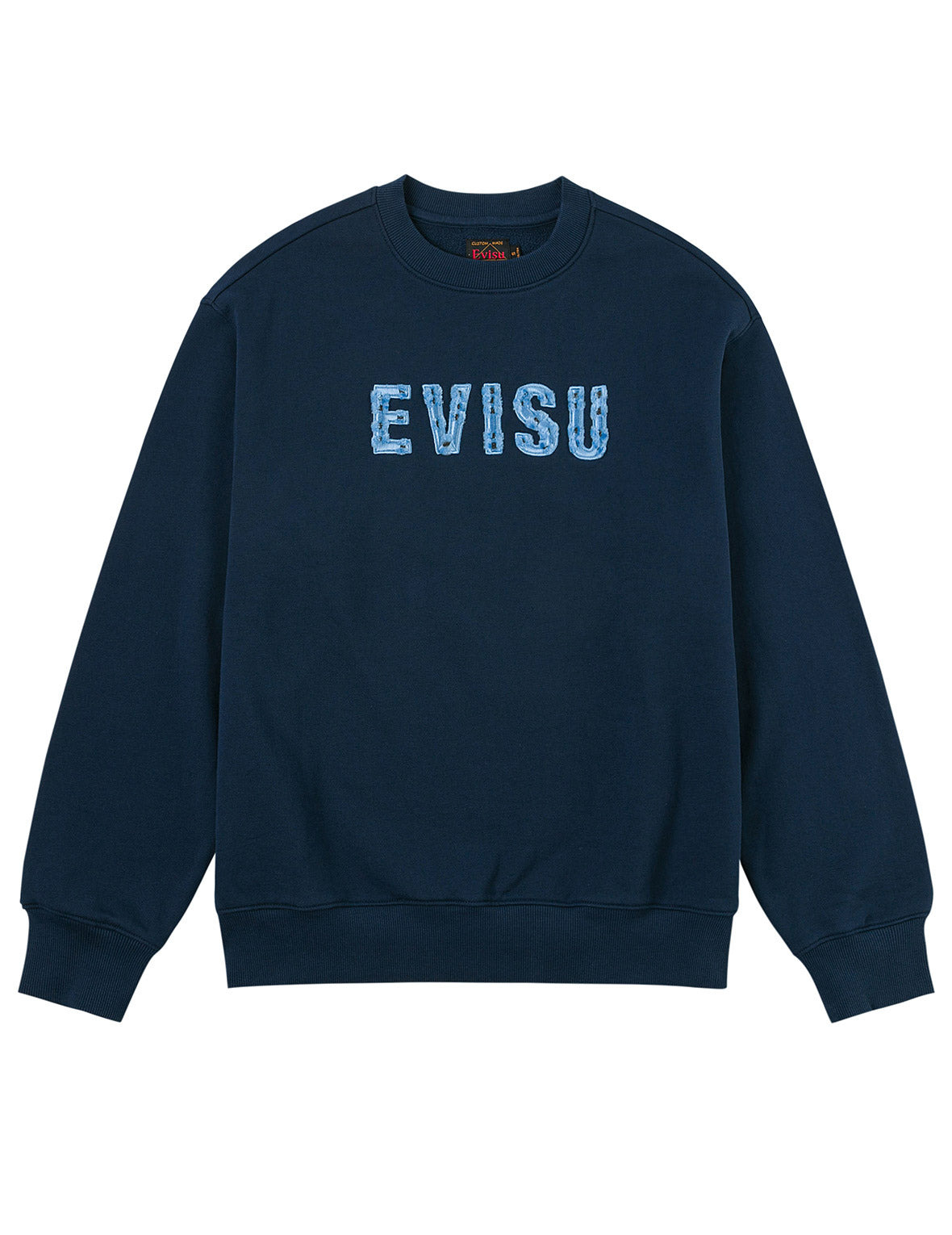 Logo Embroidery Oversized Sweatshirt - 12