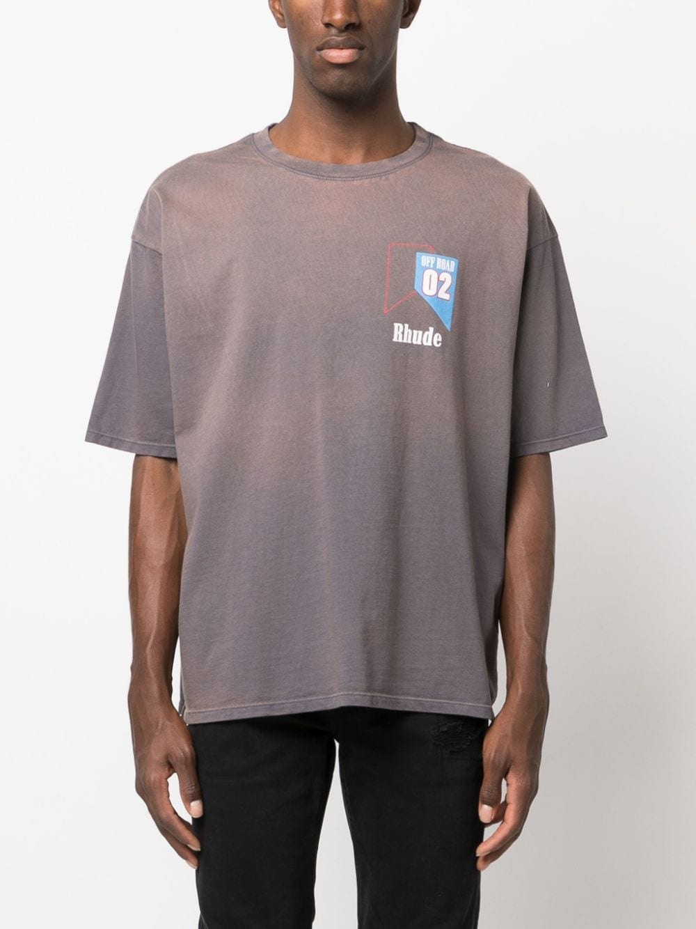 O2 Off-Road print cotton T-shirt - 3