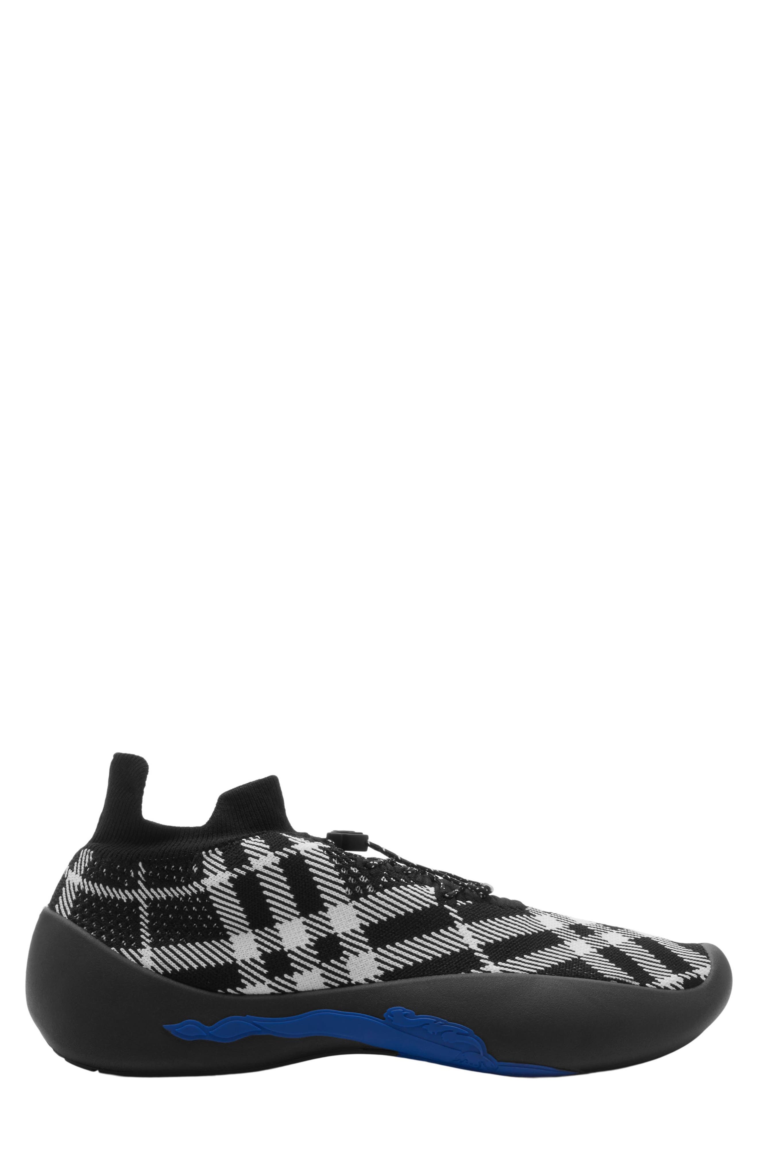 burberry Neptune Check Sneaker in Eclipse Checkered at Nordstrom - 1