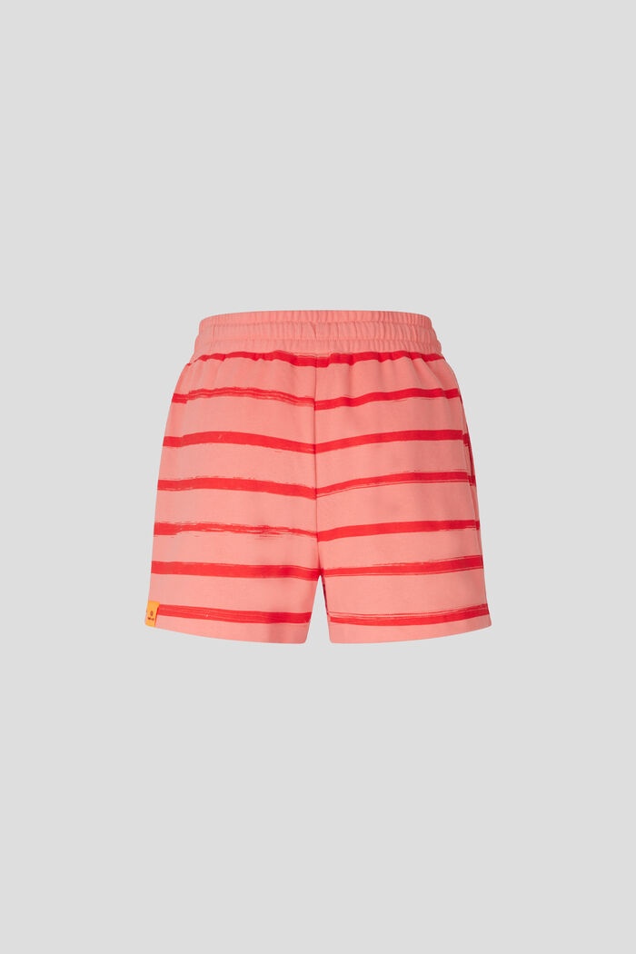 Carline Sweat shorts in Apricot/Red - 6