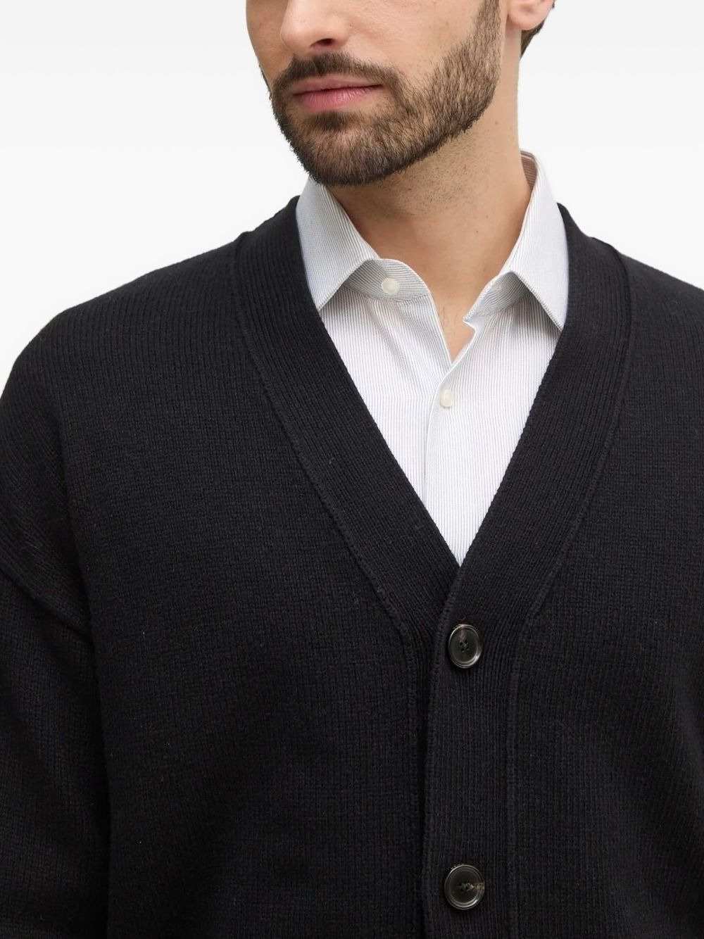 V-neck cardigan - 3