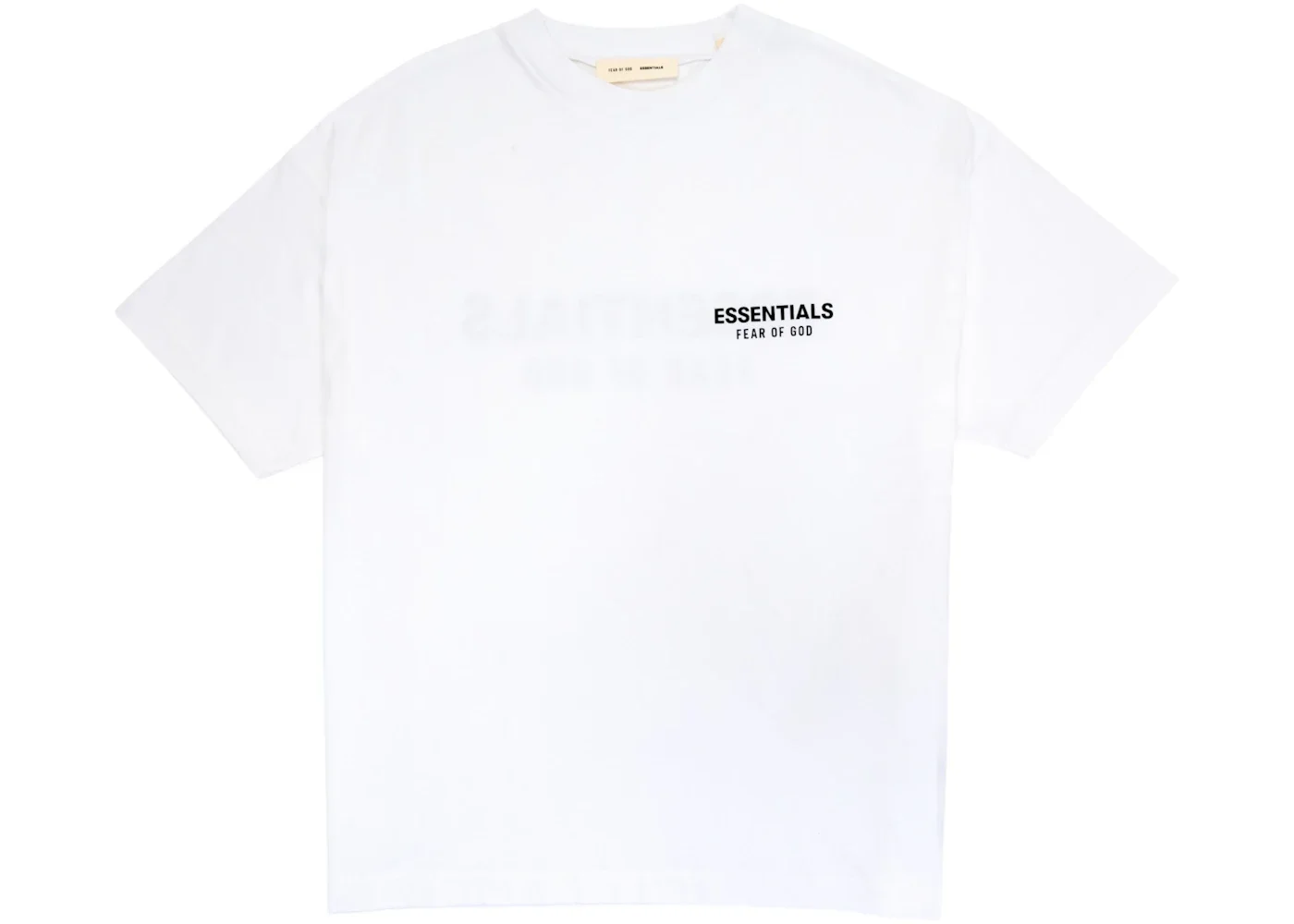 Fear of God Essentials Classic Short Sleeve Tee Bright White - 1