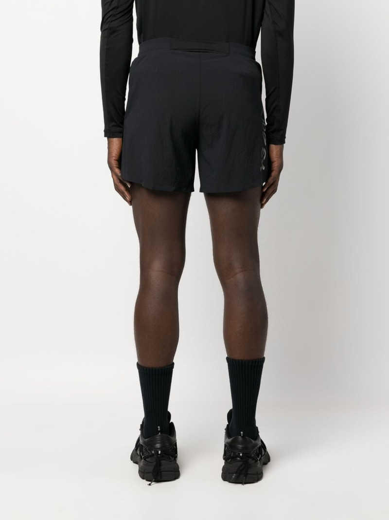 logo-print elasticated-waist shorts 4