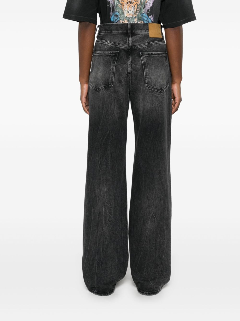 faded jeans - 4
