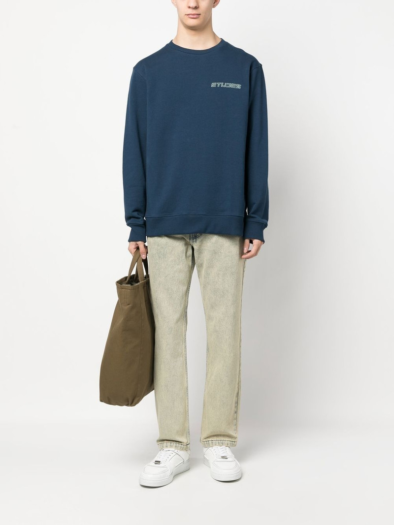 Étude embroidered-logo sweatshirt outlook