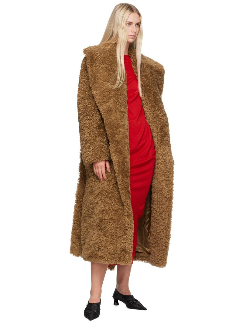 Stella McCartney Red Draped Maxi Dress outlook