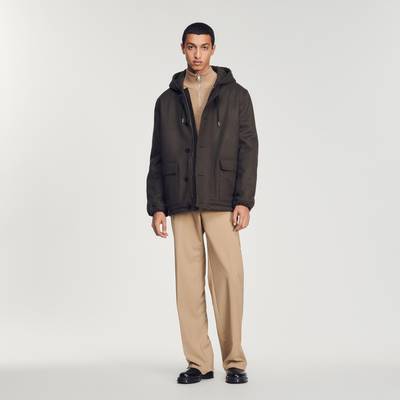 Sandro Wool cloth coat outlook