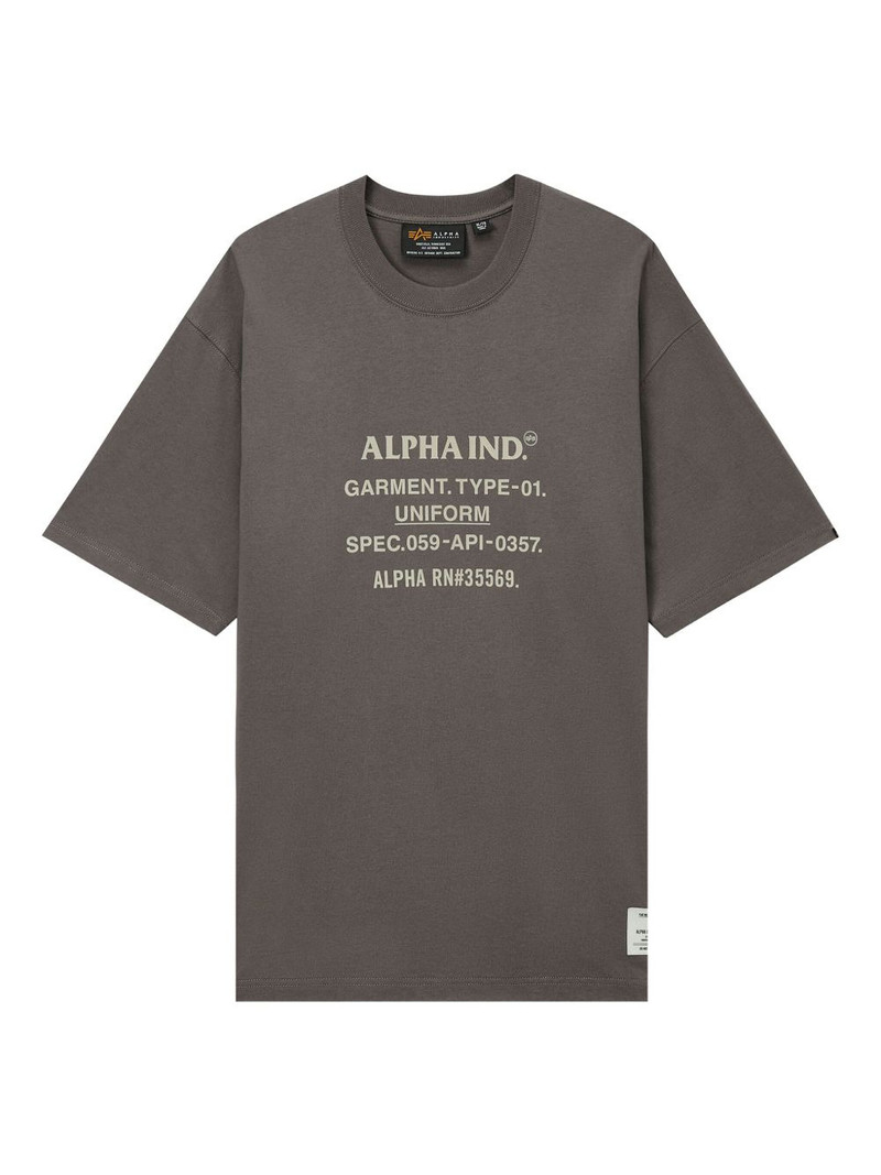 graphic-print crew-neck T-shirt 1