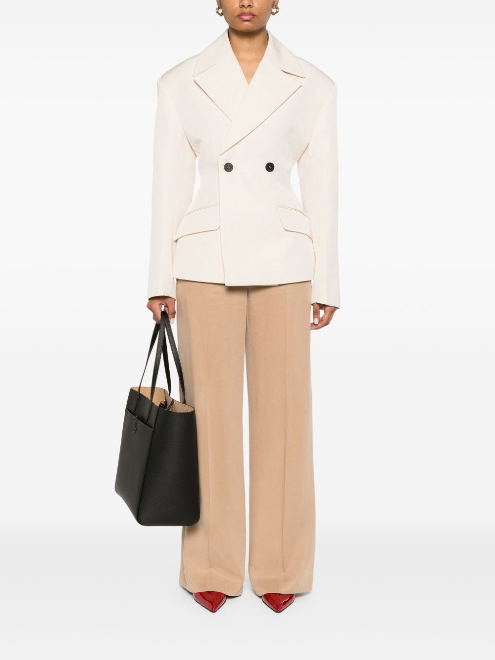 high-waisted trousers - 2