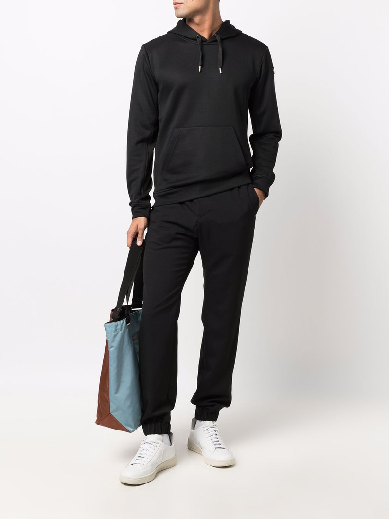 Paul & Shark logo patch hoodie outlook
