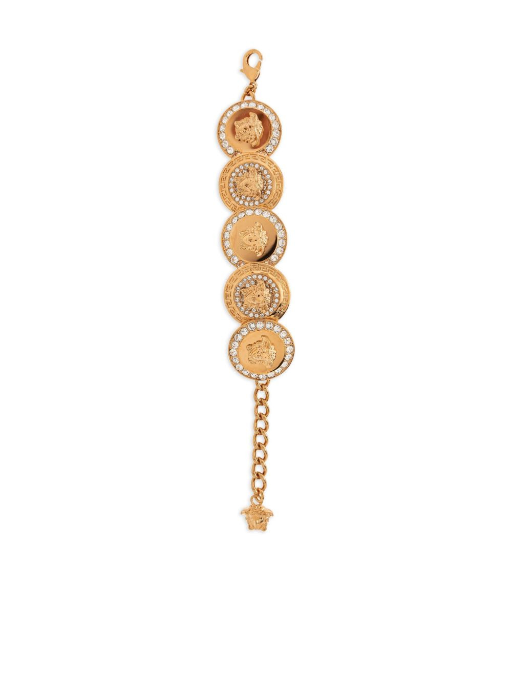 Medusa crystal-embellished bracelet - 3