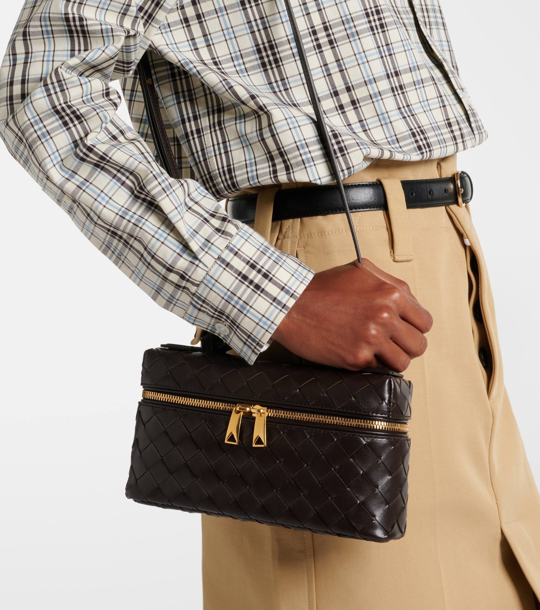 Bang Bang Intrecciato leather vanity bag - 2