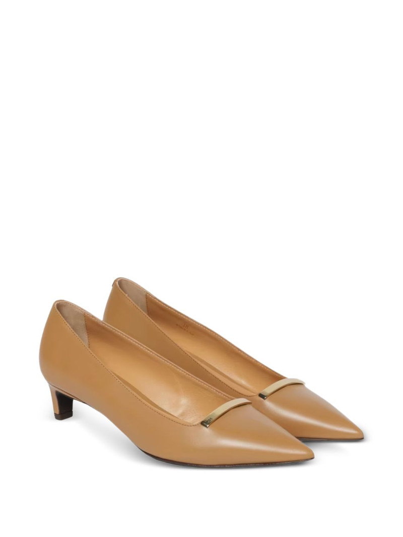 Tod's Barretta pointed toe strap loafers outlook