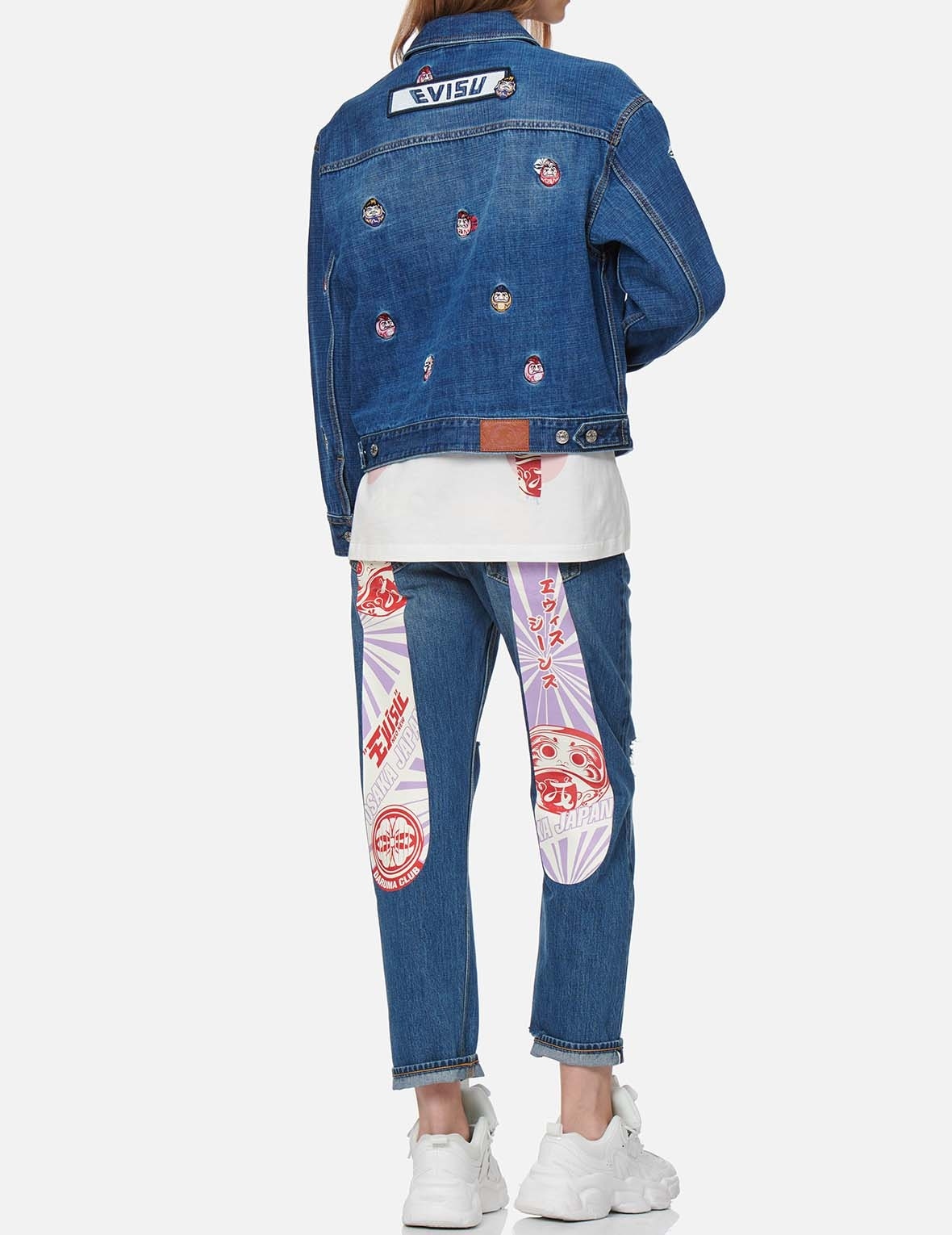 DARUMA AND KAMON DAICOCK BOYFRIEND JEANS - 5